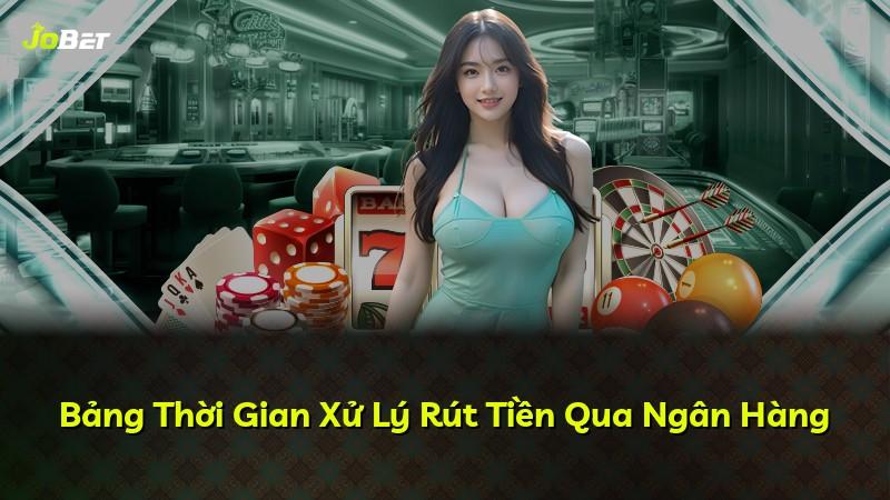 Bảng Thời Gian Xử Lý Rút Tiền Qua Ngân Hàng
