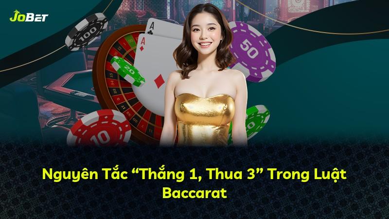 Nguyên Tắc “Thắng 1, Thua 3” Trong Luật Baccarat