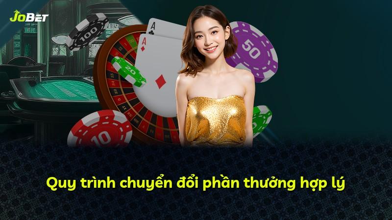 Quy trình chuyển đổi phần thưởng hợp lý